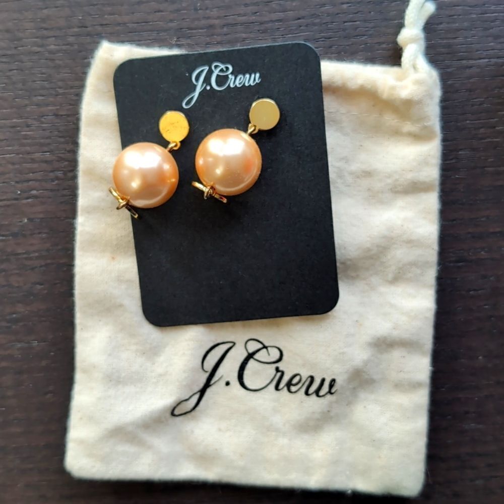 Jcrew stud pearls new